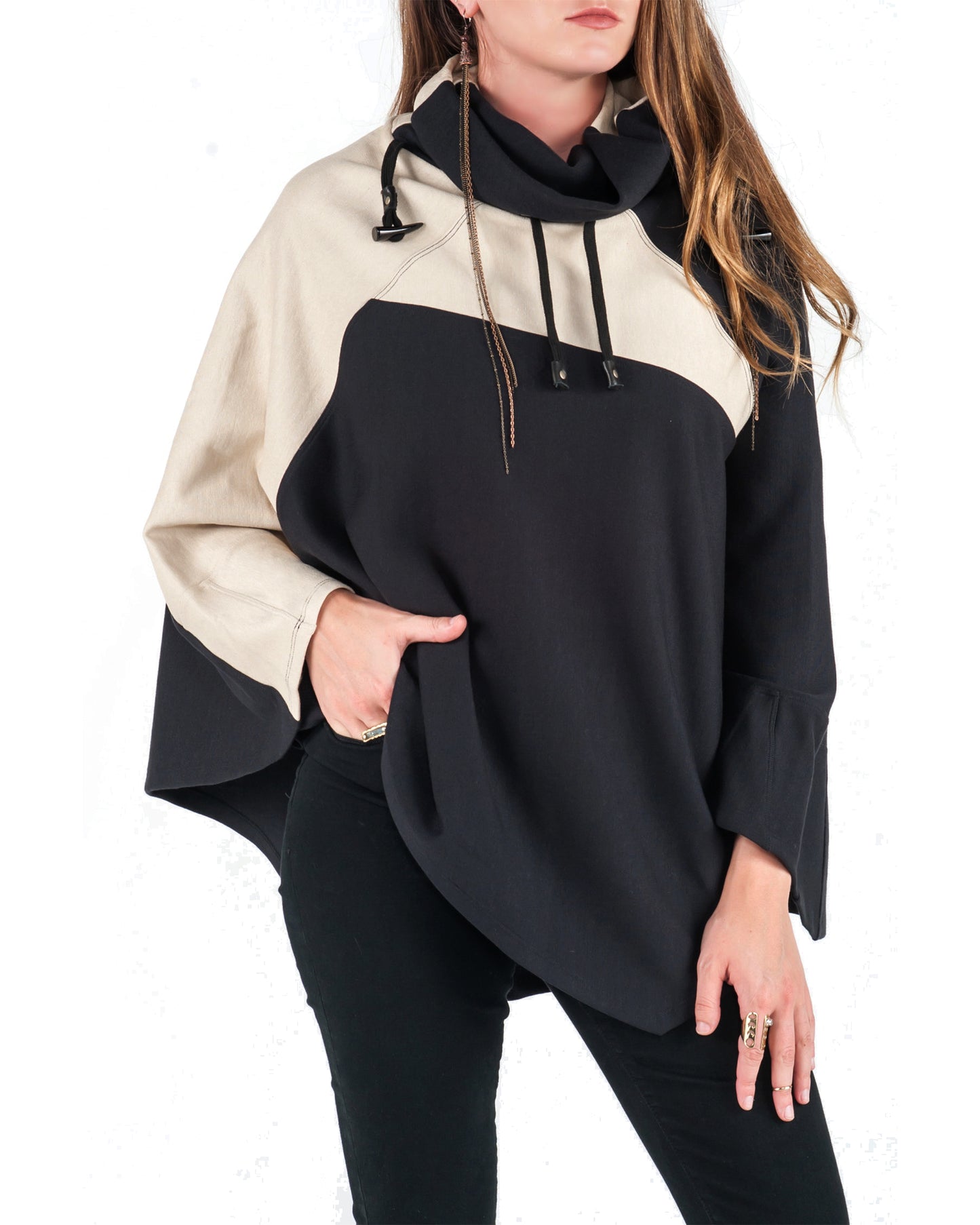 CôVa Cloak • BLACK SAND