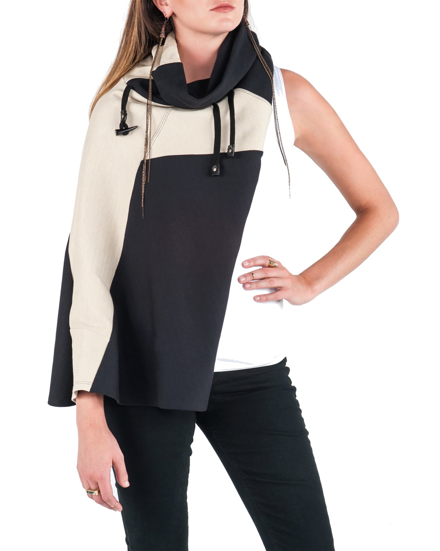 CôVa Cloak • BLACK SAND